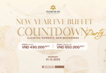 Fleur de Lys Resort & Spa Long Hải chào đón năm mới 2026 với dạ tiệc bên bờ biển
