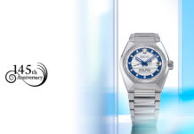 Seiko kỷ niệm 145 năm với mẫu King Seiko VANAC mới, nổi bật với mặt số bạc-trắng và xanh lam