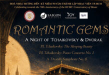 Nhạc Viện TP.HCM tổ chức hòa nhạc “ROMANTIC GEMS” kỷ niệm 70 năm thành lập