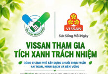 Vissan tham gia chương trình “Tick Xanh Trách Nhiệm” và ra mắt sản phẩm mọc nấm viên cùng chạo ốc